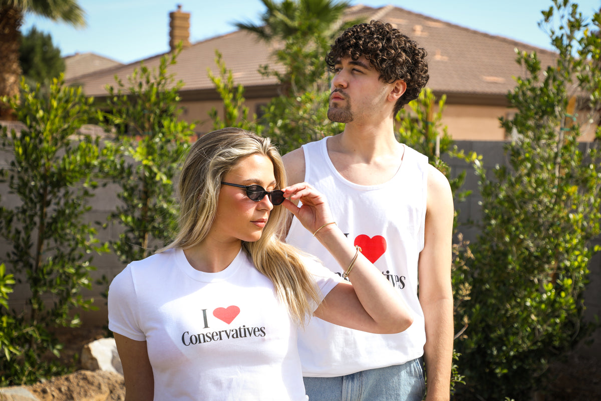 I Heart Conservatives Bro Tank