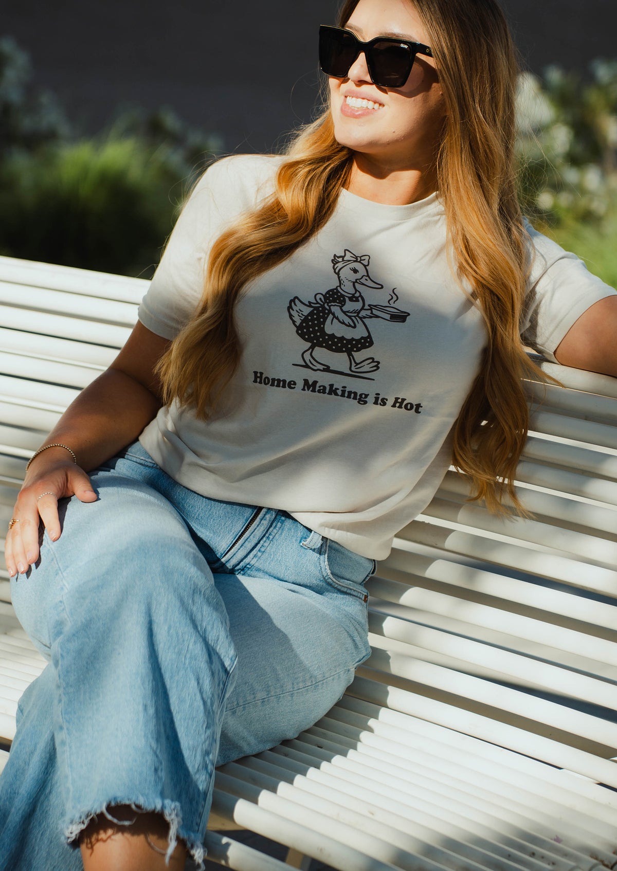 Home Making is Hot Duck Tee
