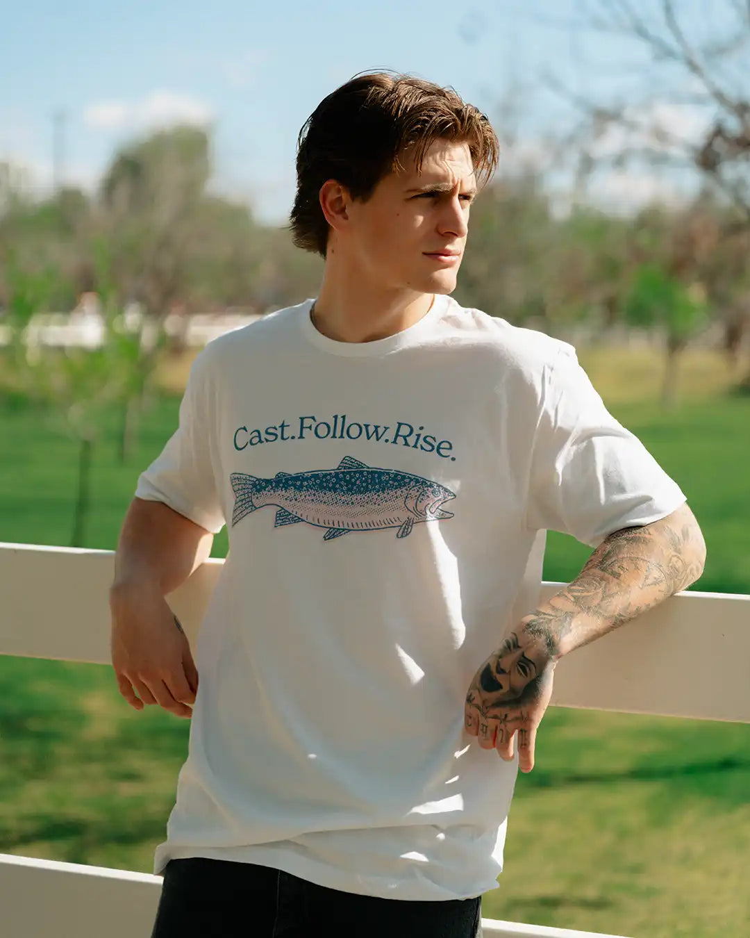 Cast Follow Rise Tee