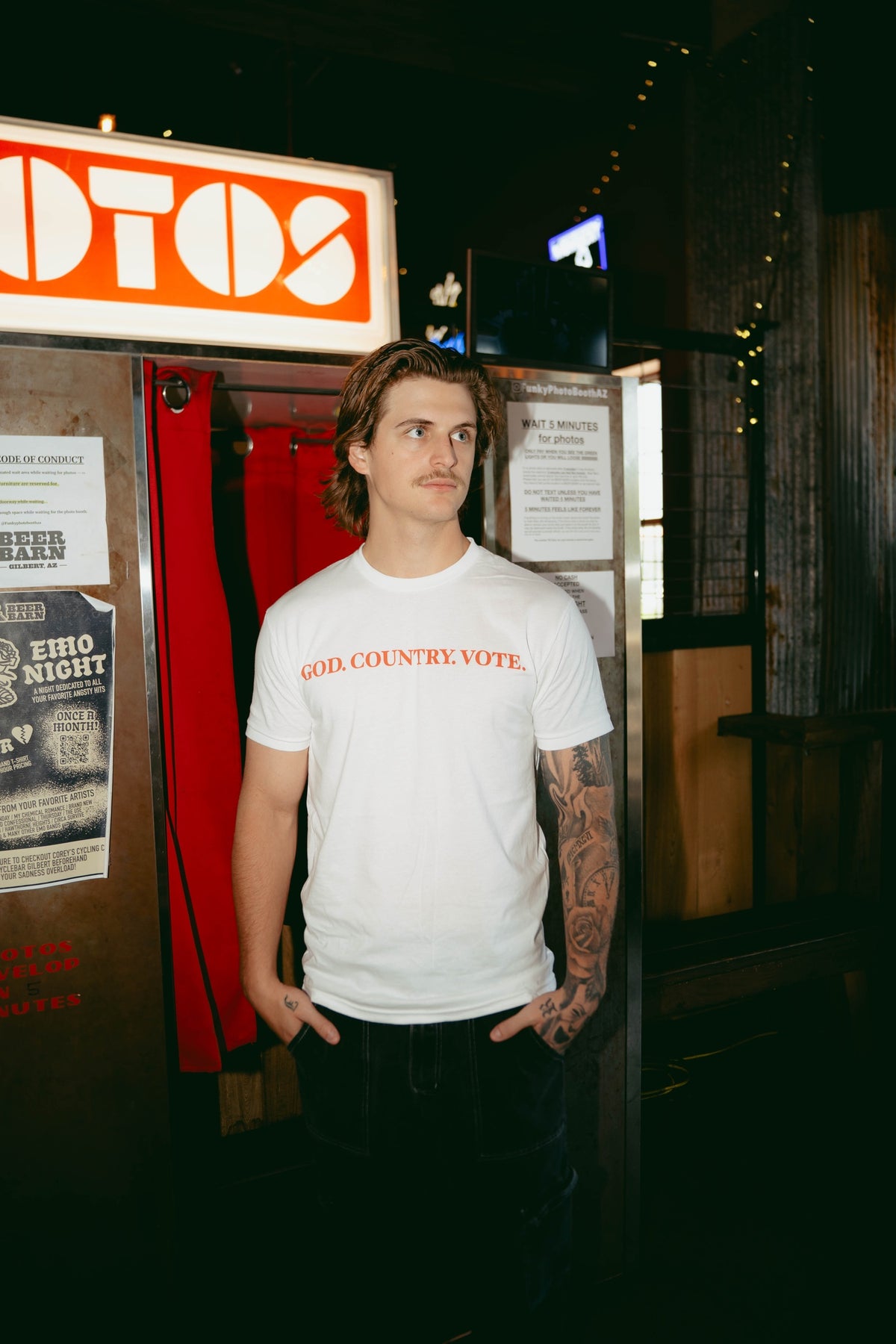 God. Country. Vote Tee