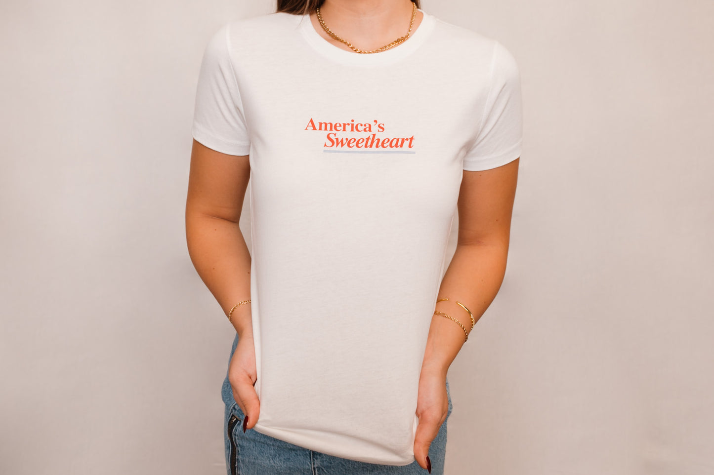 Americas Sweetheart Slim Tee