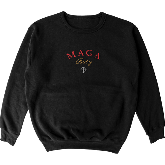 Festive Maga Baby Crewneck