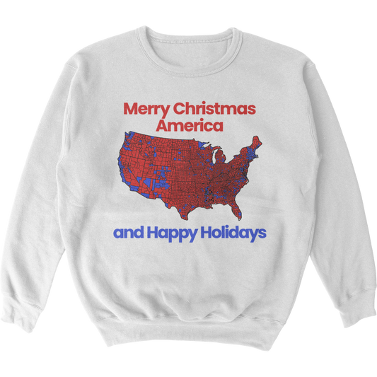 Merry Christmas America Crewneck