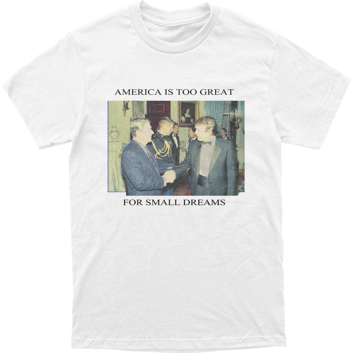 America Is Too Great For Small Dreams Tee