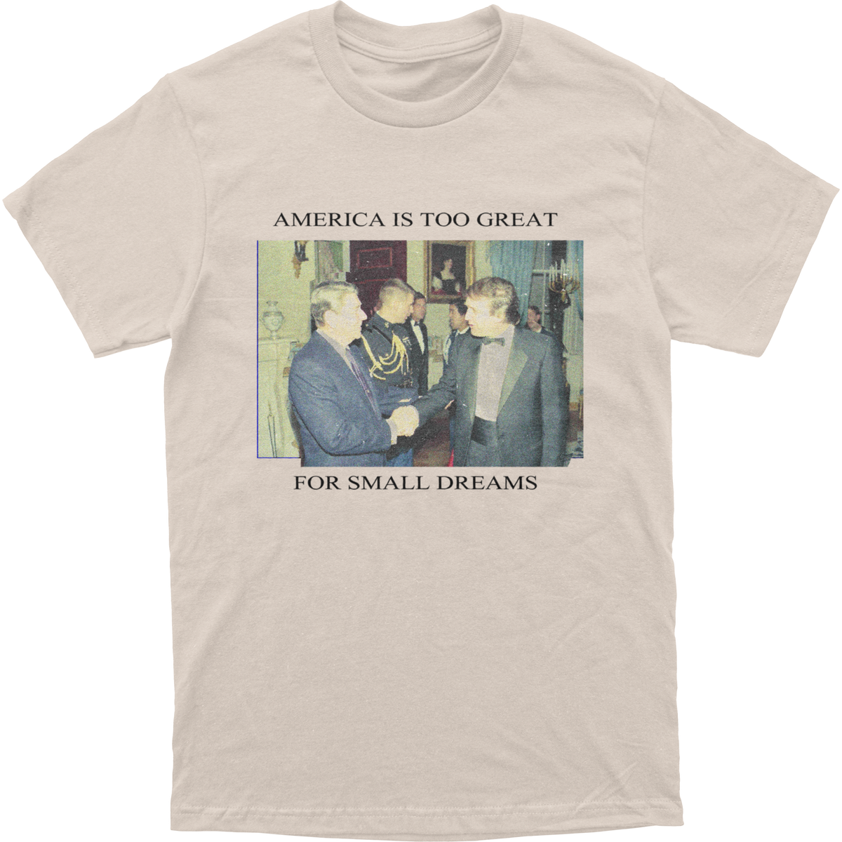America Is Too Great For Small Dreams Tee