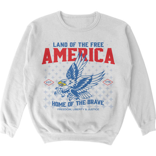 Land of the Free Crewneck