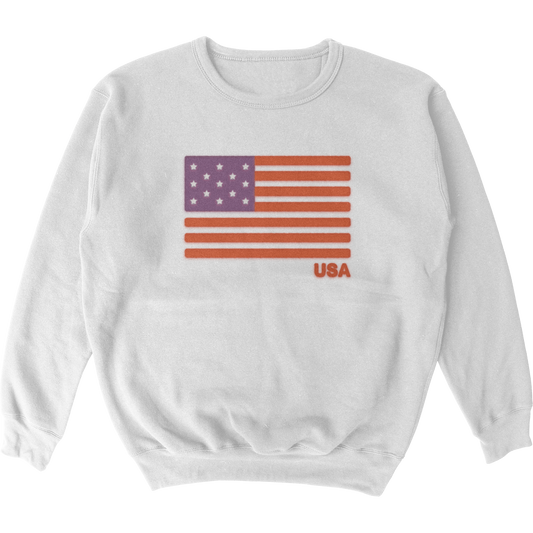 USA Flag Crewneck