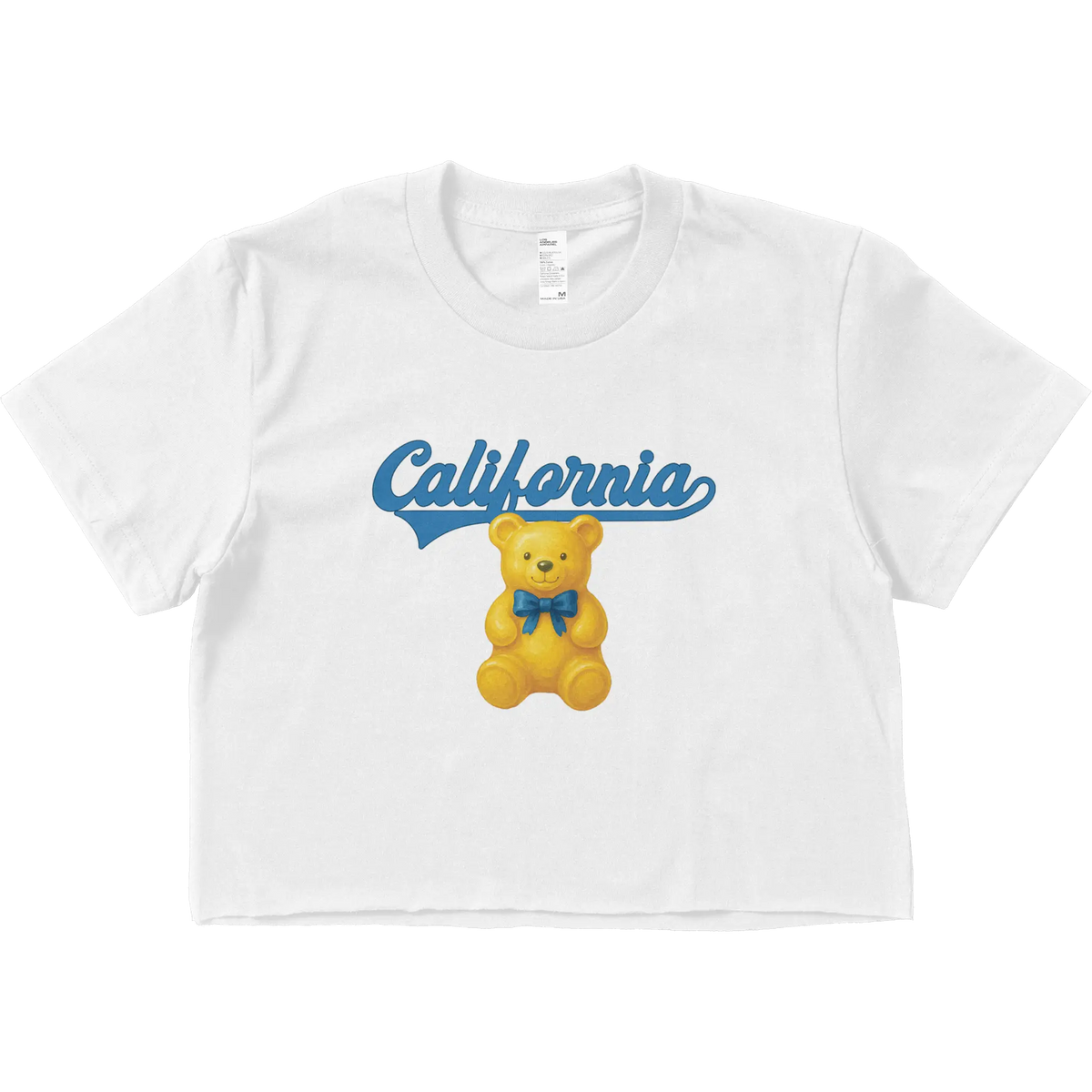 California Bear Crop Top
