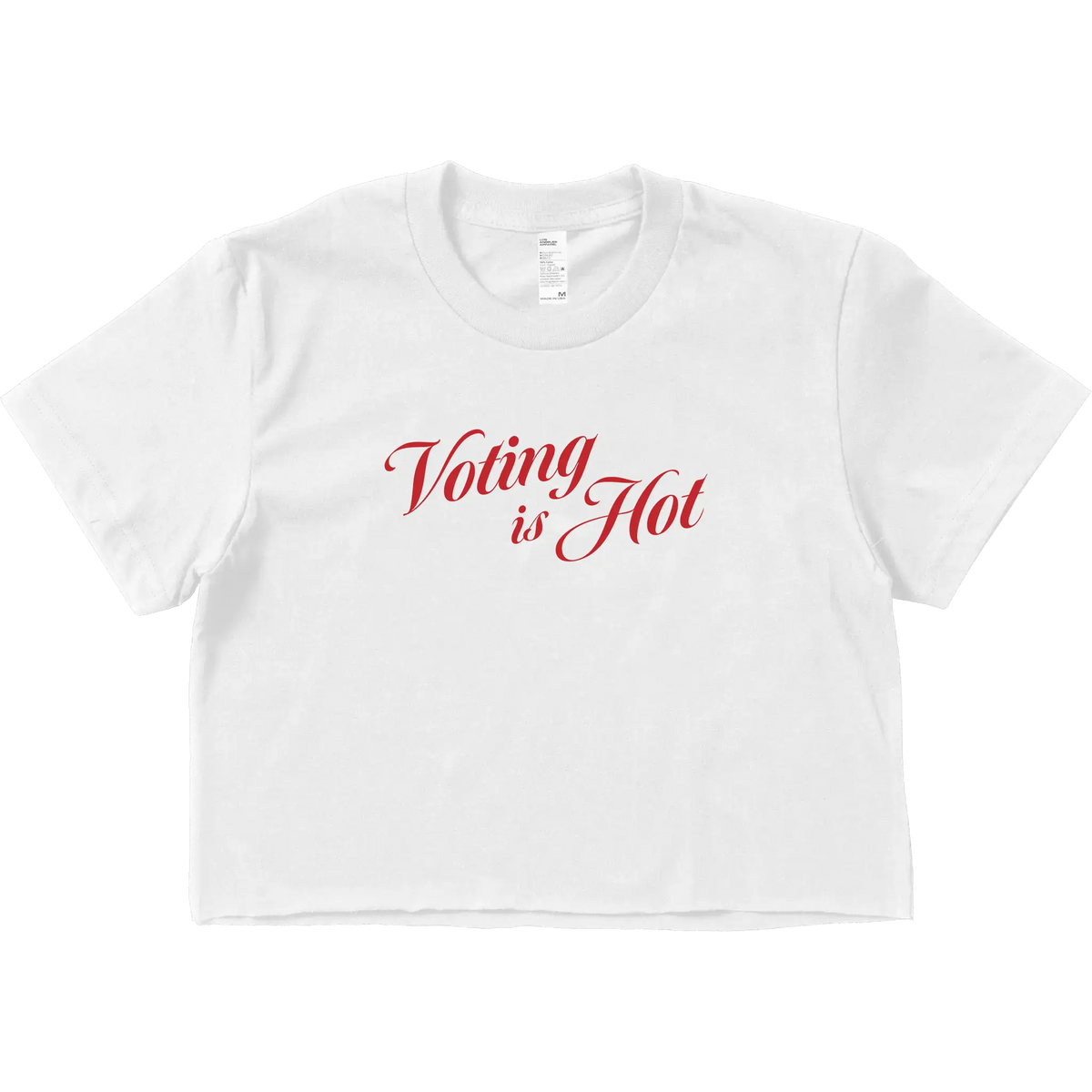 Voting is Hot Crop Top