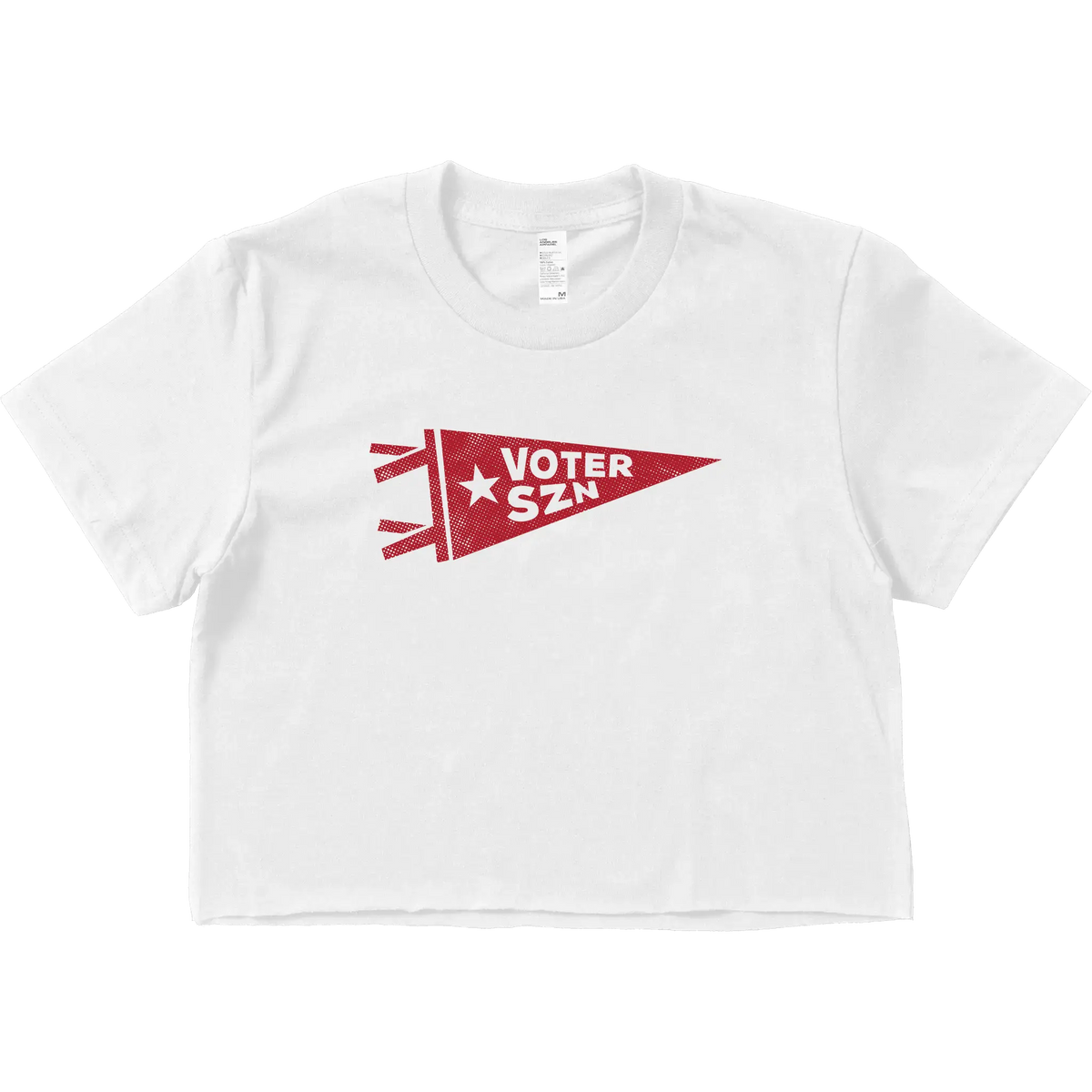 Voter SZN Flag Crop Top
