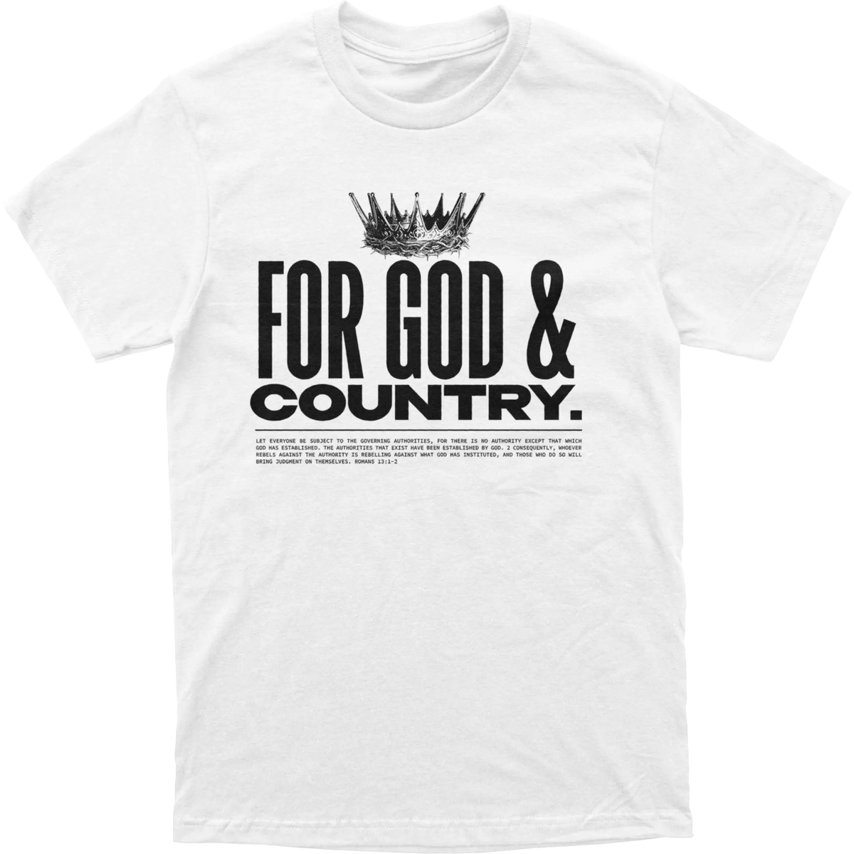 For God & Country Tee
