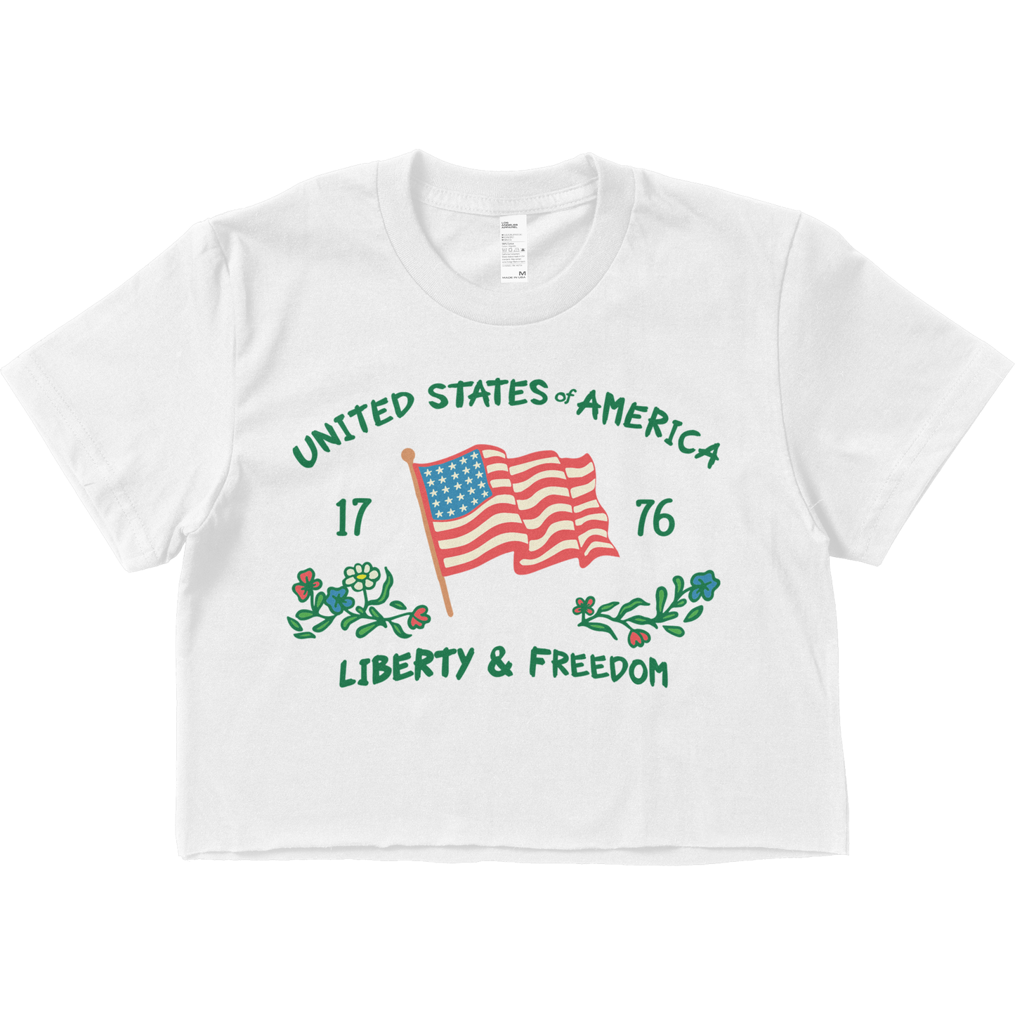 Liberty & Freedom Croptop