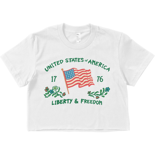 Liberty & Freedom Croptop