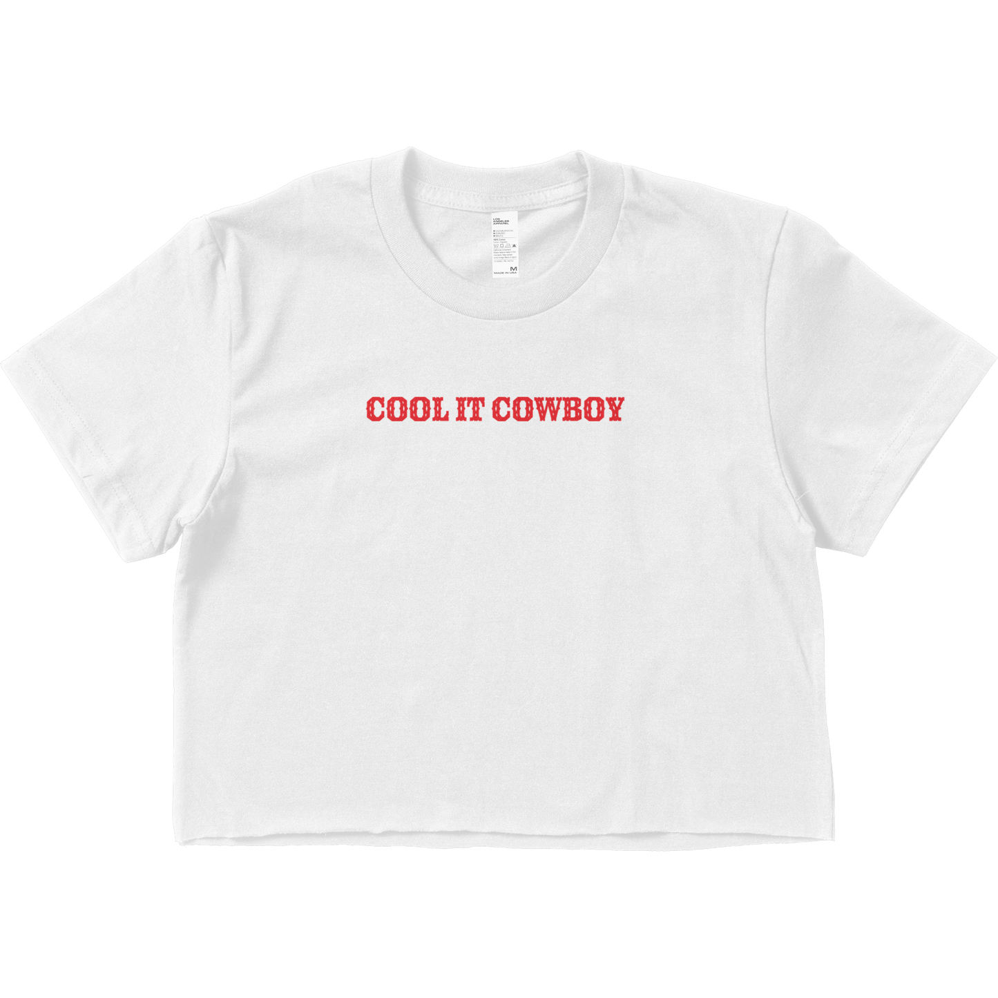 Cool It Cowboy Croptop