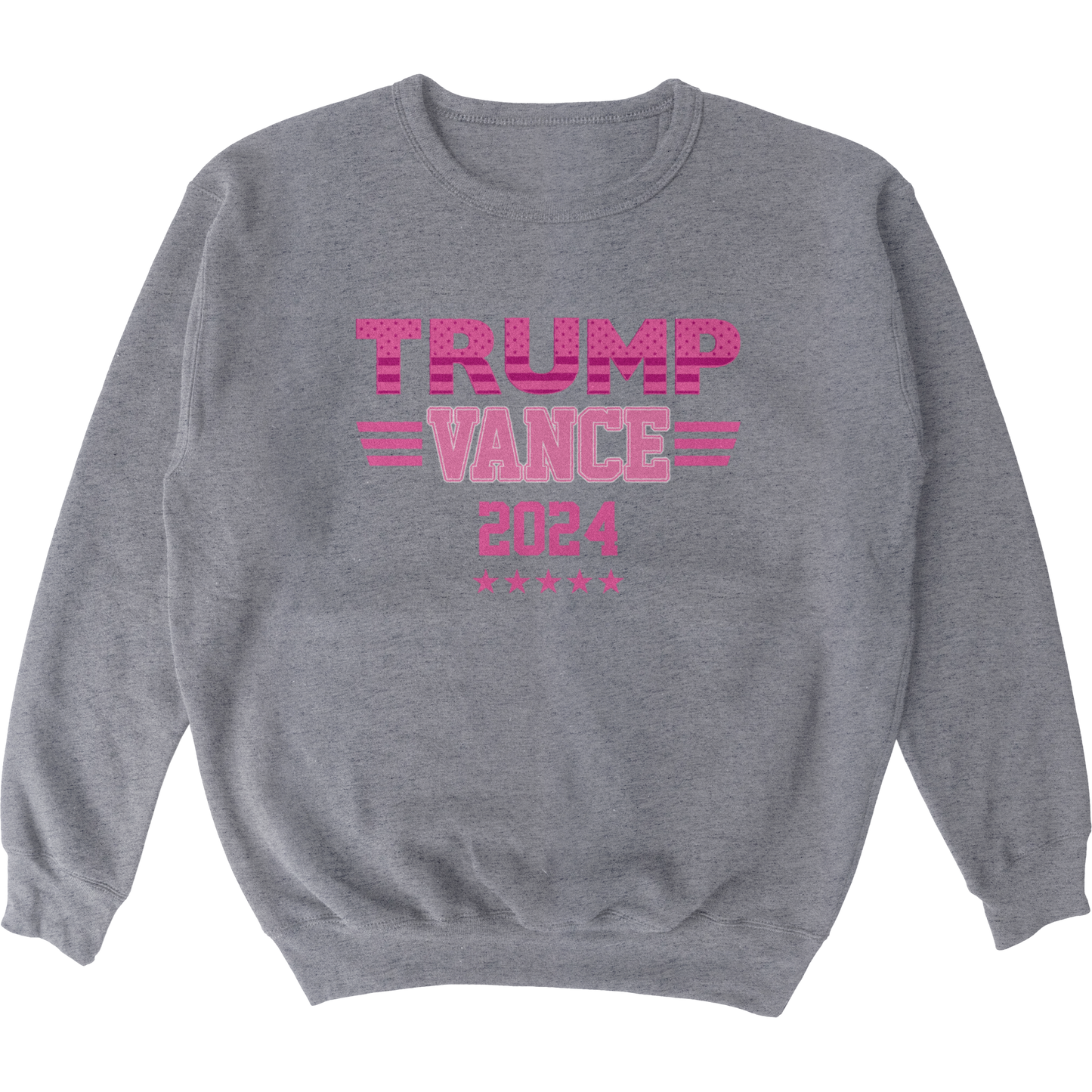 Trump Vance Pink Crewneck