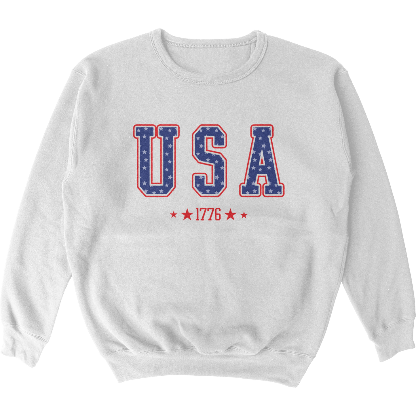 USA Stars 1776 Crewneck