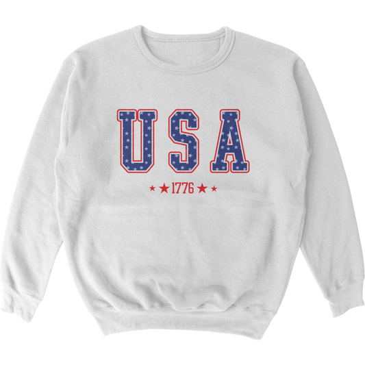 USA Stars 1776 Crewneck