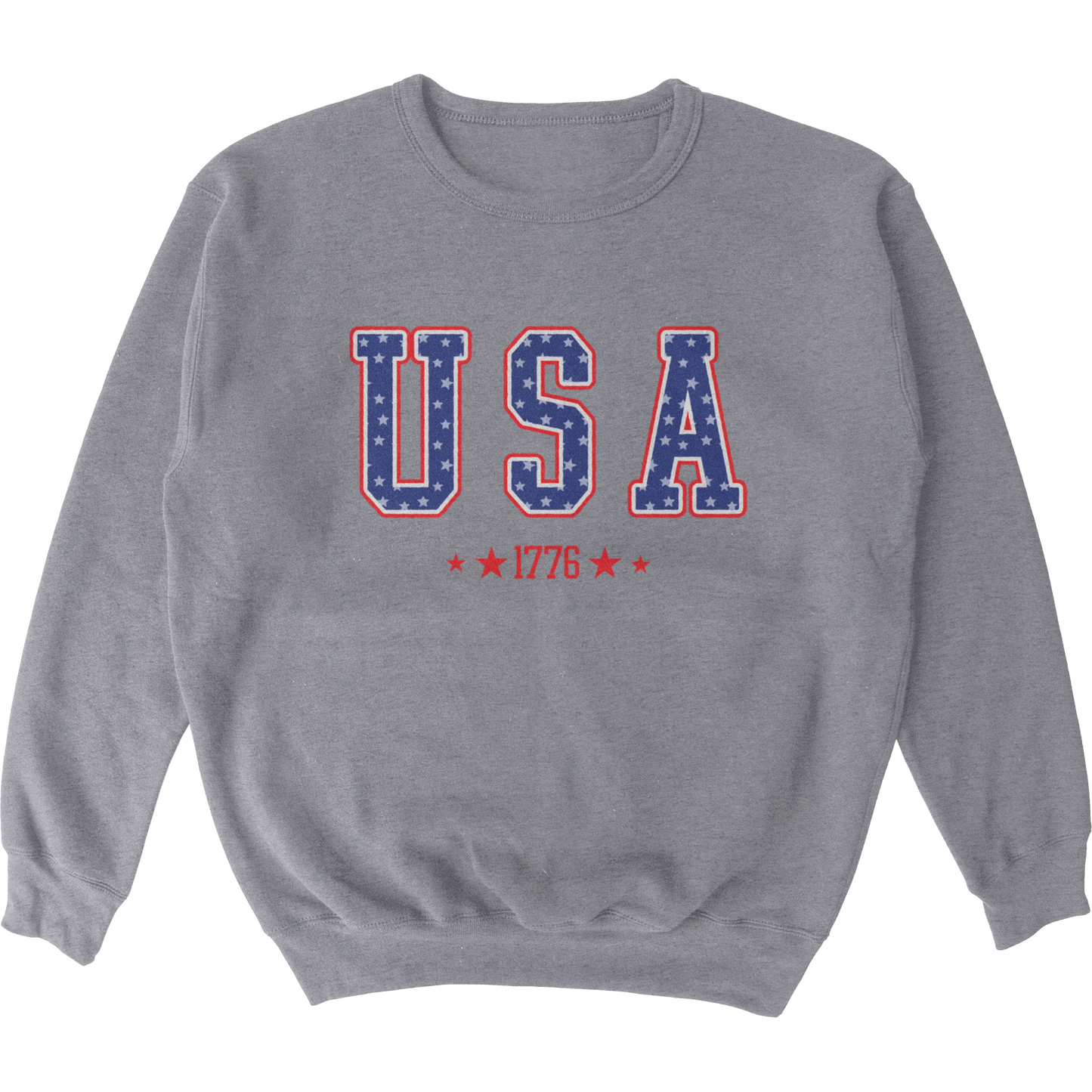 USA Stars 1776 Crewneck